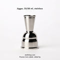 Jigger, 25/50 ml, stainless