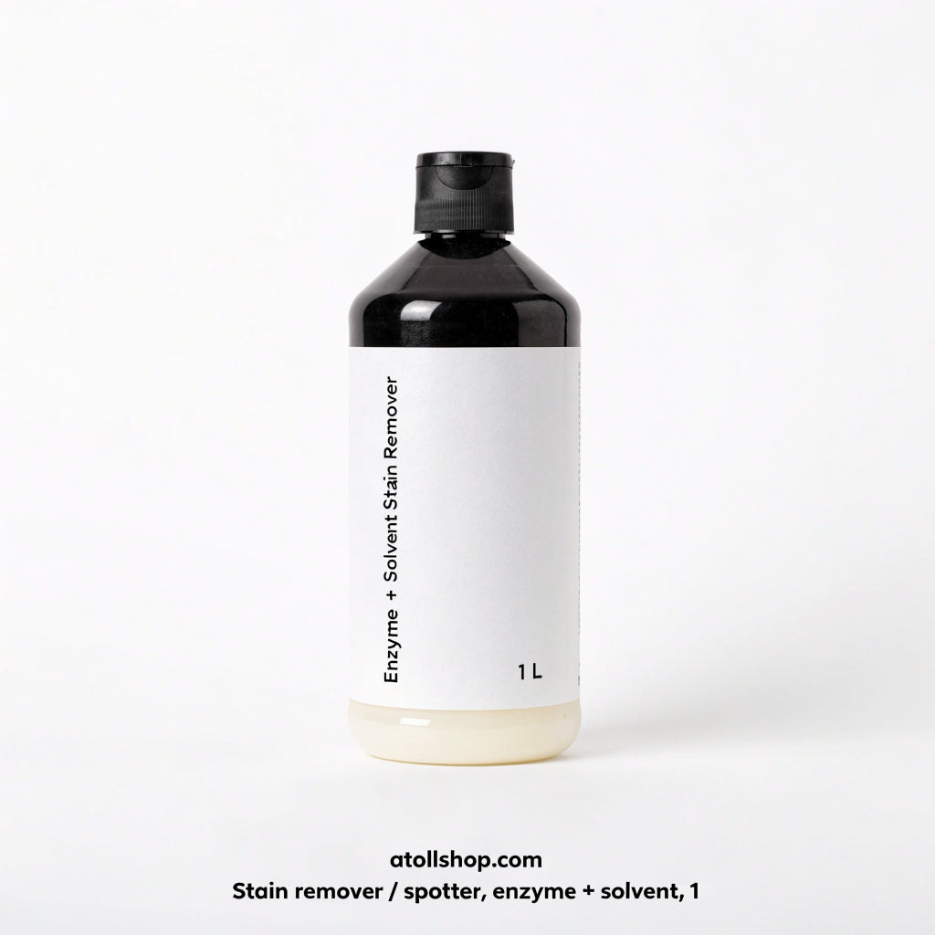 Stain remover / spotter, enzyme + solvent, 1 L