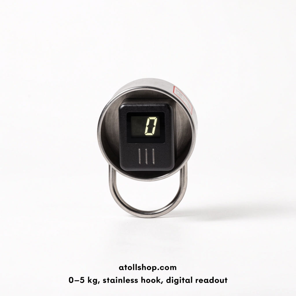 Laundry weight / 3-point tension gauge