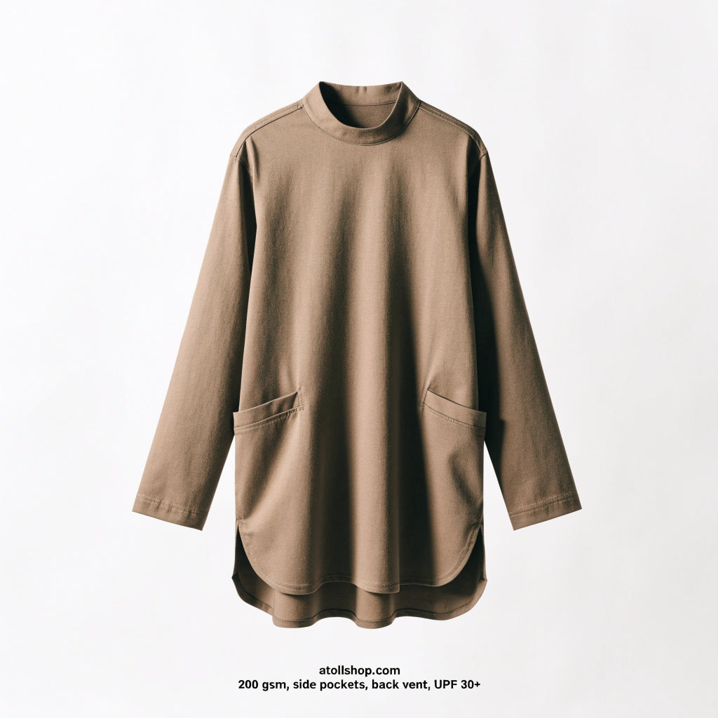 Housekeeping dress / tunic, 200 gsm poly-viscose