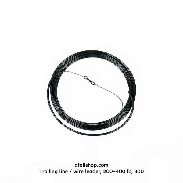 Trolling line / wire leader, 200–400 lb, 300 m