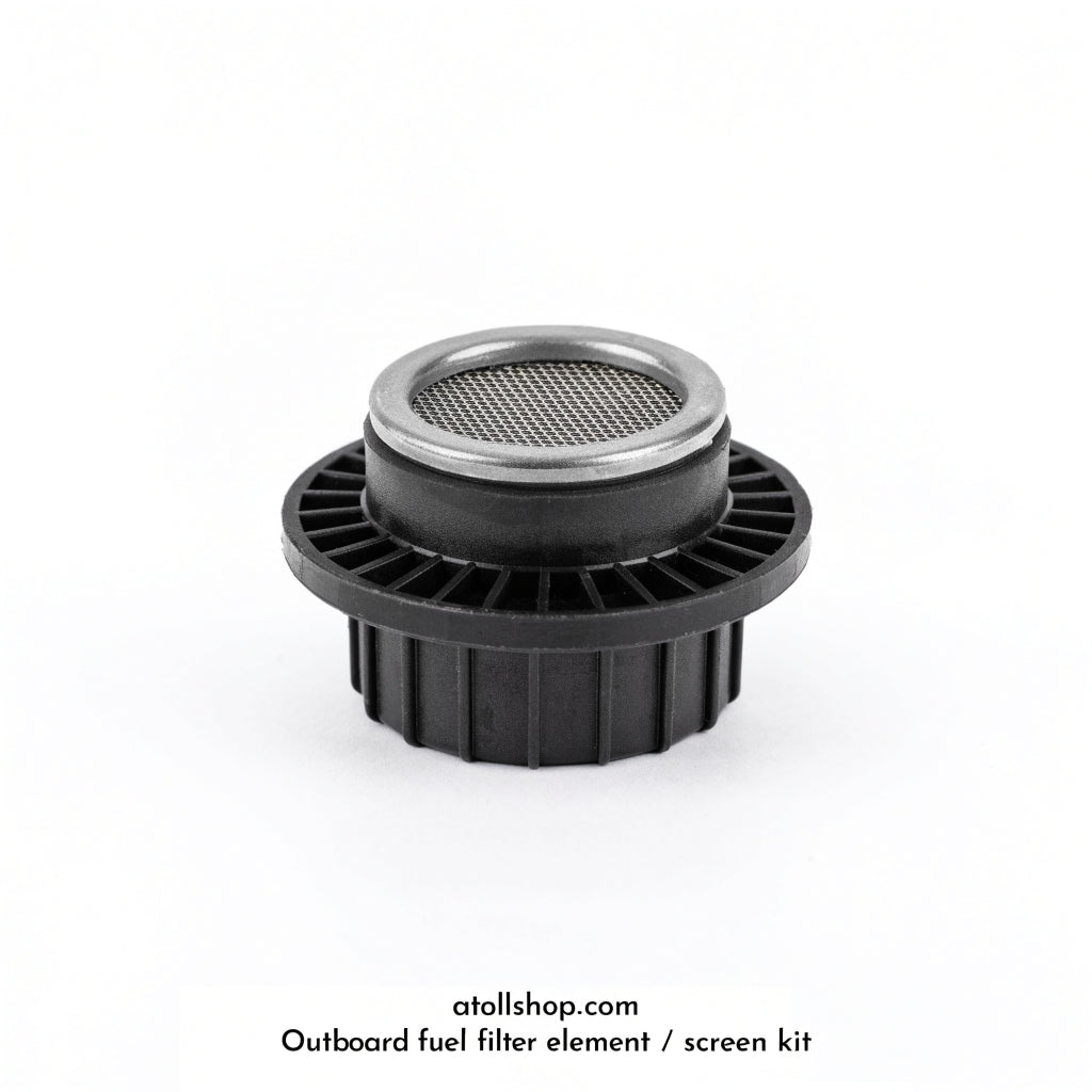 Outboard fuel filter element / screen kit