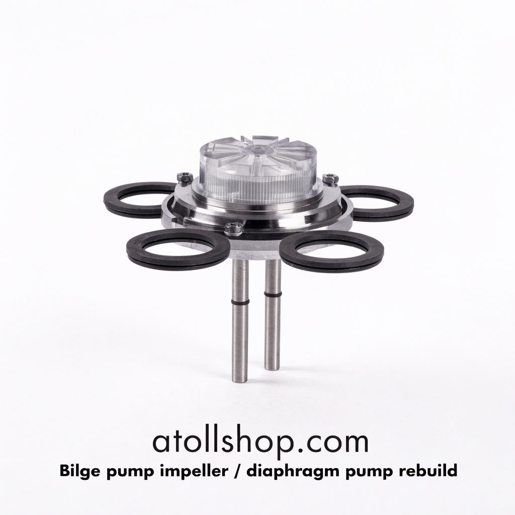 Bilge pump impeller / diaphragm pump rebuild kit
