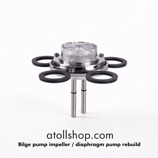 Bilge pump impeller / diaphragm pump rebuild kit