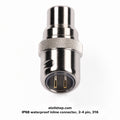 IP68 waterproof inline connector, 2–4 pin, 316