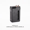 LiFePO4 battery, 12 V 100 Ah (1.28 kWh), with BMS