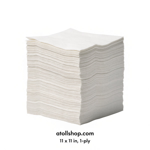 Paper Napkin, 11 x 11 in, 1-ply