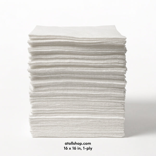 Paper Napkin, 16 x 16 in, 1-ply
