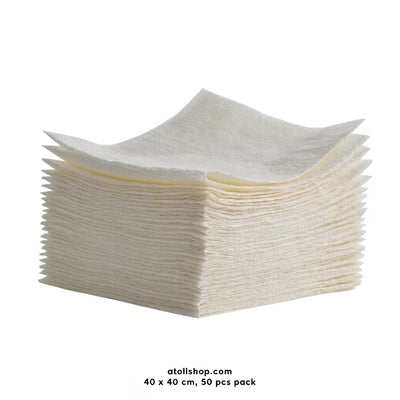 Air Laid Tissue, 40 x 40 cm, 50 pcs pack