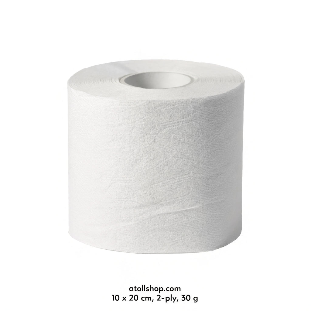 Toilet Roll, 10 x 20 cm, 2-ply, 30 g