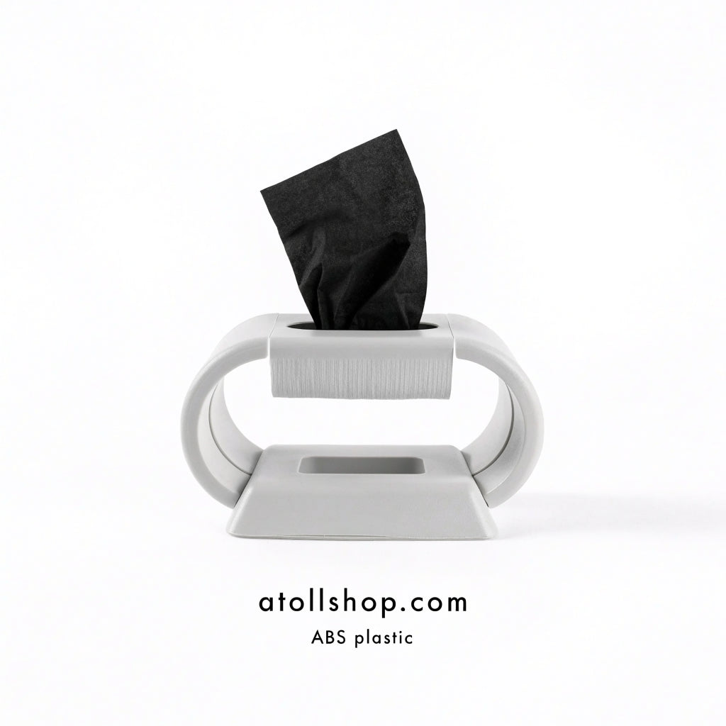 L Fold Tissue Dispenser, ABS plastic
