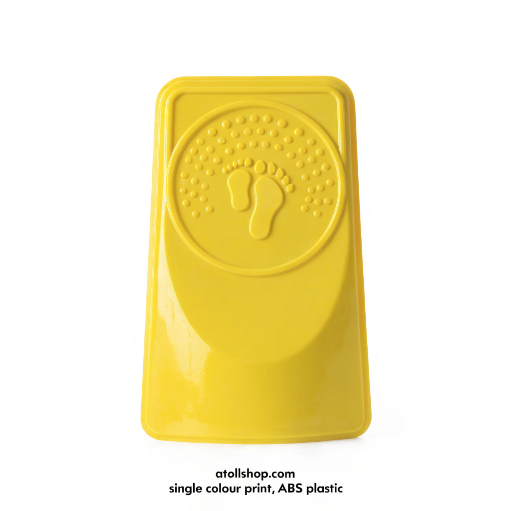 Caution Board, single colour print, ABS plastic