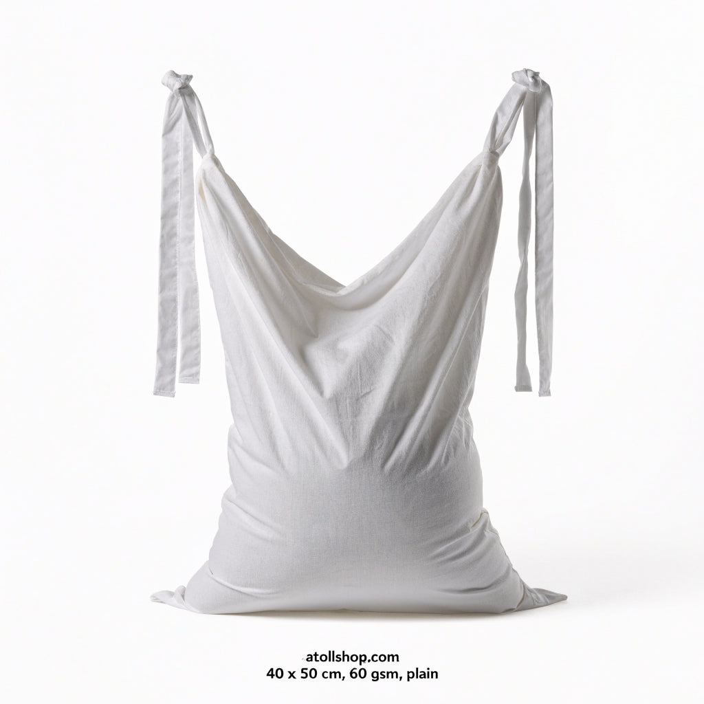 Disposable Laundry Bag, 40 x 50 cm, 60 gsm, plain
