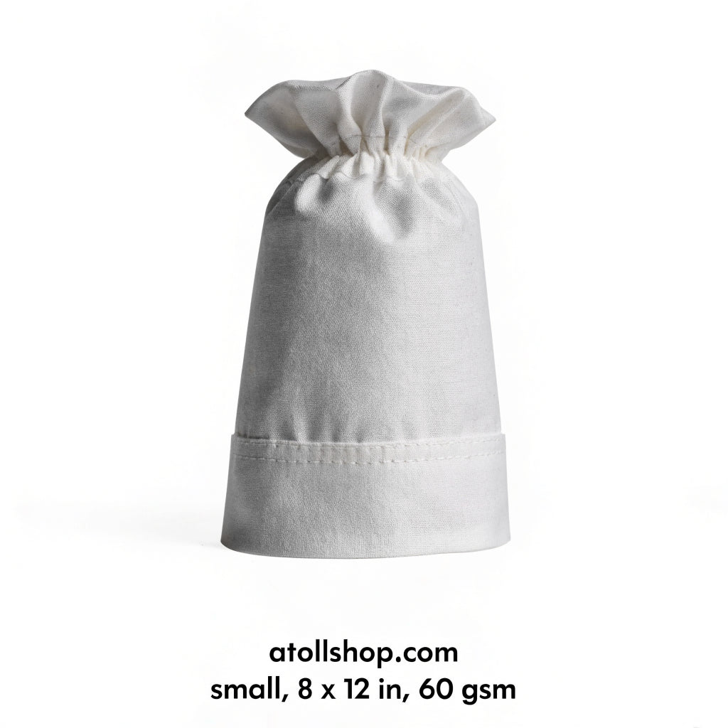 Chef Cap, small, 8 x 12 in, 60 gsm