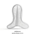 Shoe Mitt, spunlace 60 gsm, 8 x 6 in