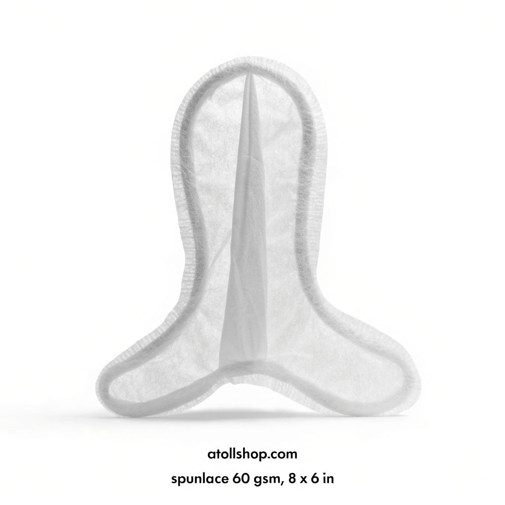 Shoe Mitt, spunlace 60 gsm, 8 x 6 in