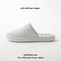 Anti-Skid Slipper, 11 in, EVA sole 2 mm, white