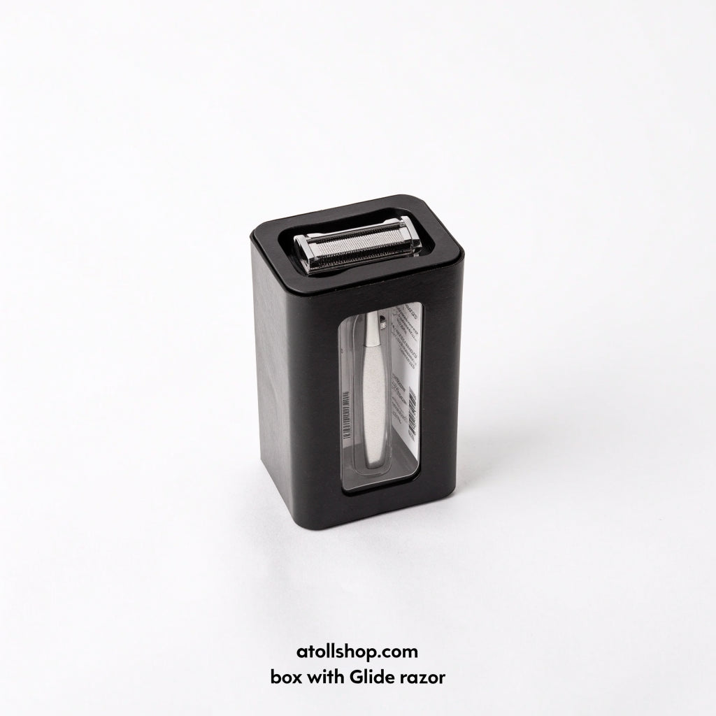 Shaving Kit, box with Glide razor