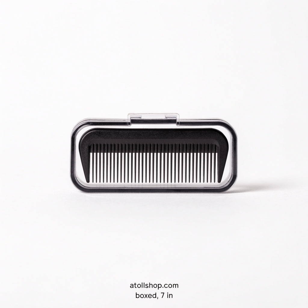 Comb, boxed, 7 in