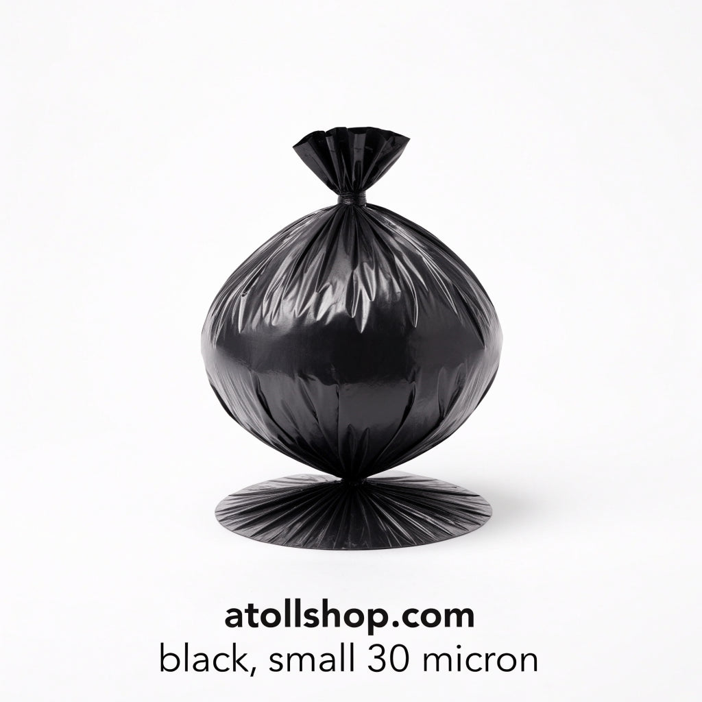 Garbage Bag, black, small 30 micron
