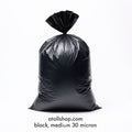 Garbage Bag, black, medium 30 micron