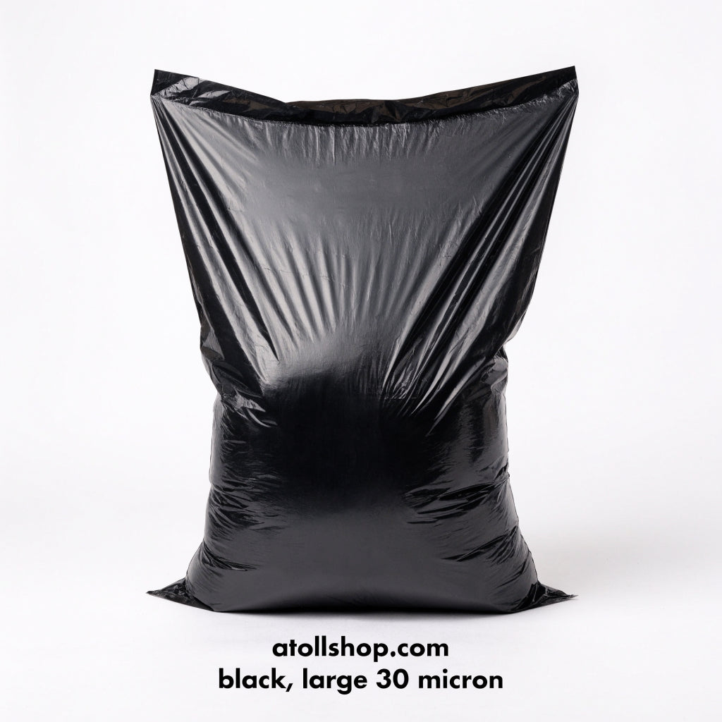 Garbage Bag, black, large 30 micron