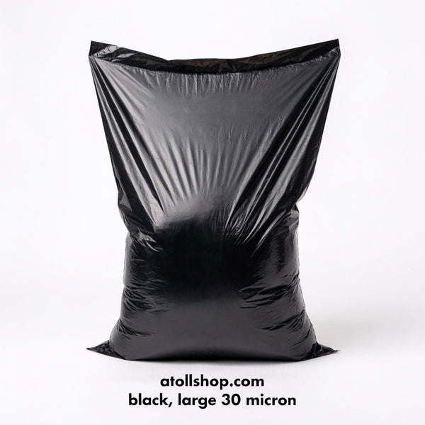 Garbage Bag, black, large 30 micron