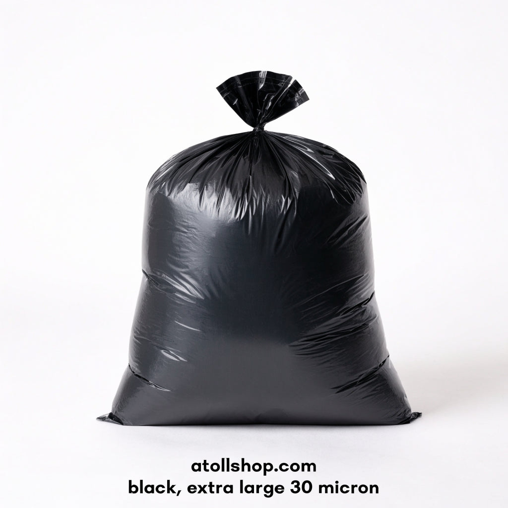 Garbage Bag, black, extra large 30 micron
