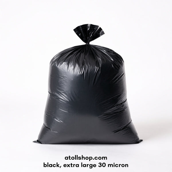 Garbage Bag, black, extra large 30 micron