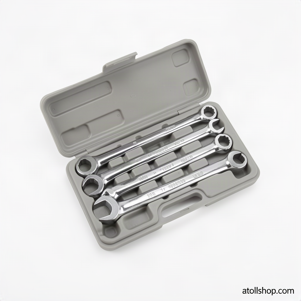 Combination Spanner Set 8-22mm Metric 12pc - atollshop.com